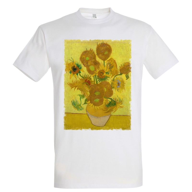 Tricou bărbat - Floarea soarelui de van Gogh