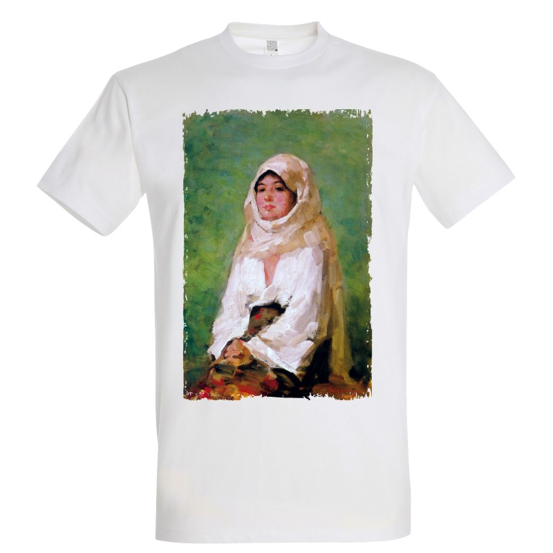 Tricou bărbat - Țărăncuță ci maramă de Grigorescu