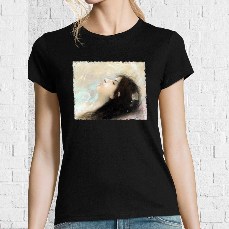 Tricou damă - Ofelia de Ștefan Luchian