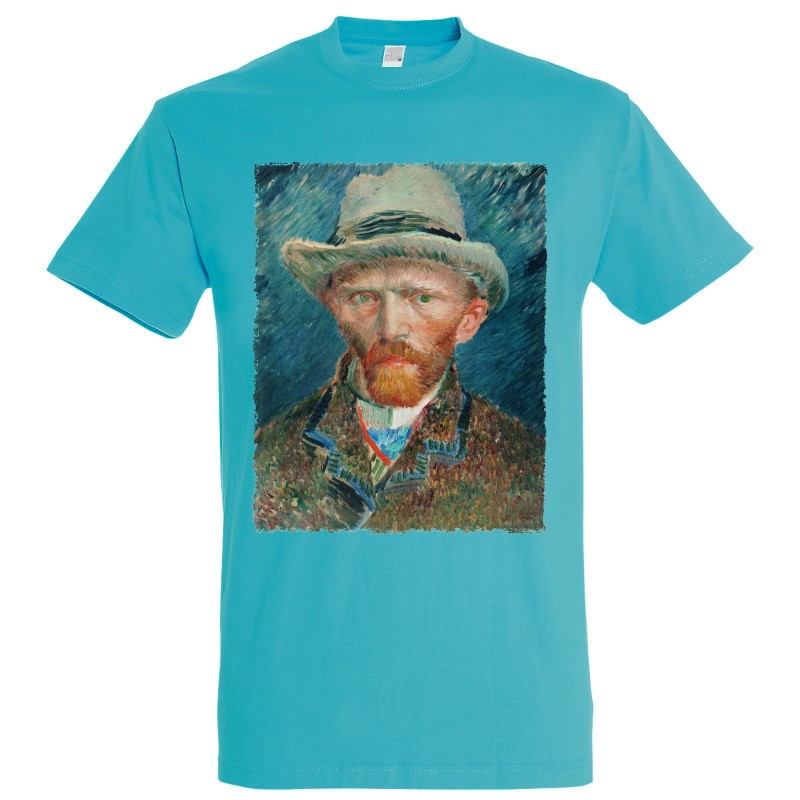 Tricou bărbat - Van Gogh cu pălărie