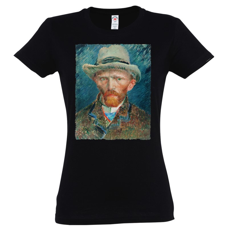 Tricou bărbat - Van Gogh cu pălărie Tricou bărbat - Van Gogh cu pălărie