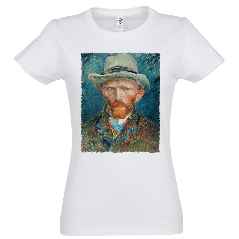 Tricou bărbat - Van Gogh cu pălărie Tricou bărbat - Van Gogh cu pălărie
