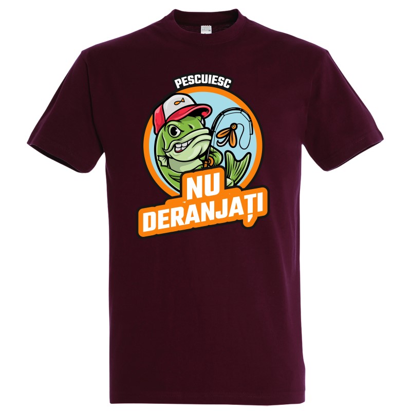 Tricou bărbat - Pescuiesc Nu deranjați!