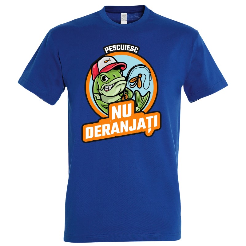 Tricou bărbat - Pescuiesc Nu deranjați!