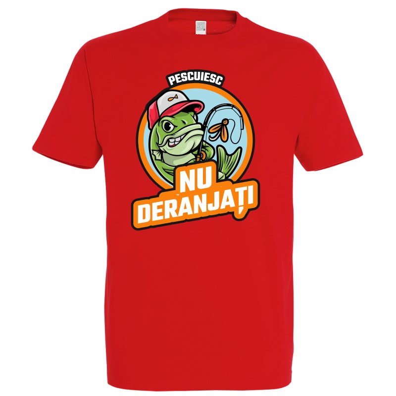 Tricou bărbat - Pescuiesc Nu deranjați!