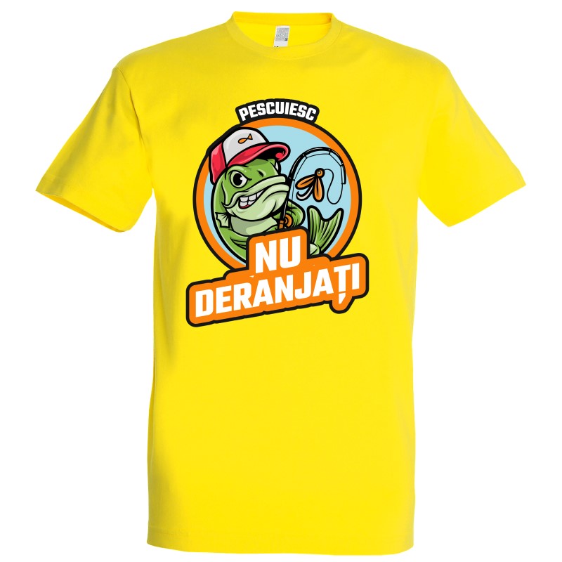 Tricou bărbat - Pescuiesc Nu deranjați!