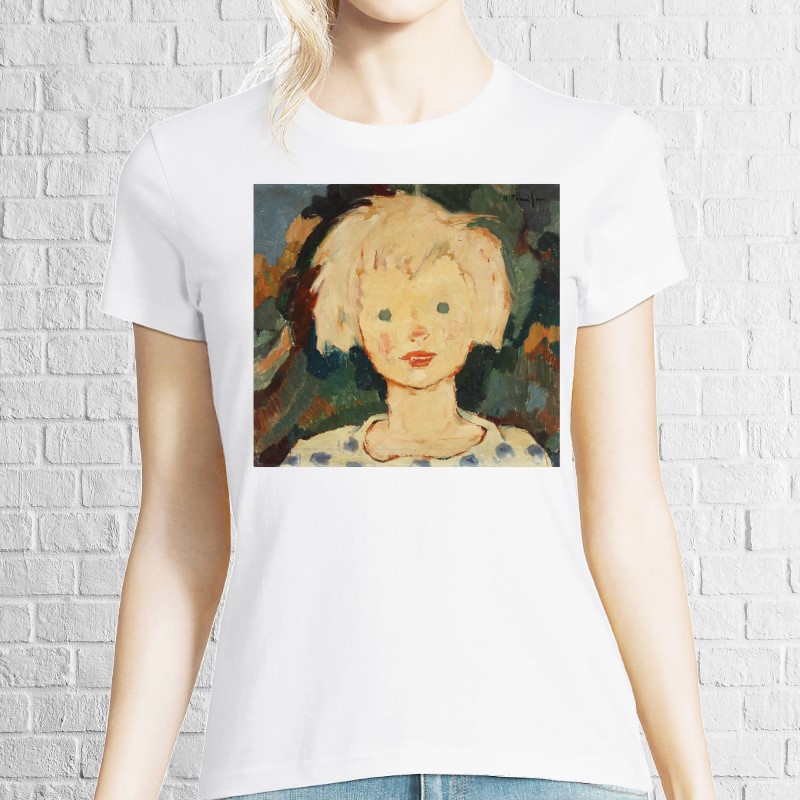 Tricou damă - Fiul pădurarului de Tonitza