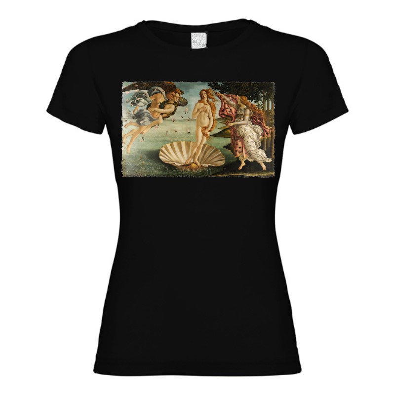 Tricou damă - Botticelli - Nașterea Venerei
