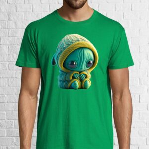 Tricou bărbat - Cute Alien
