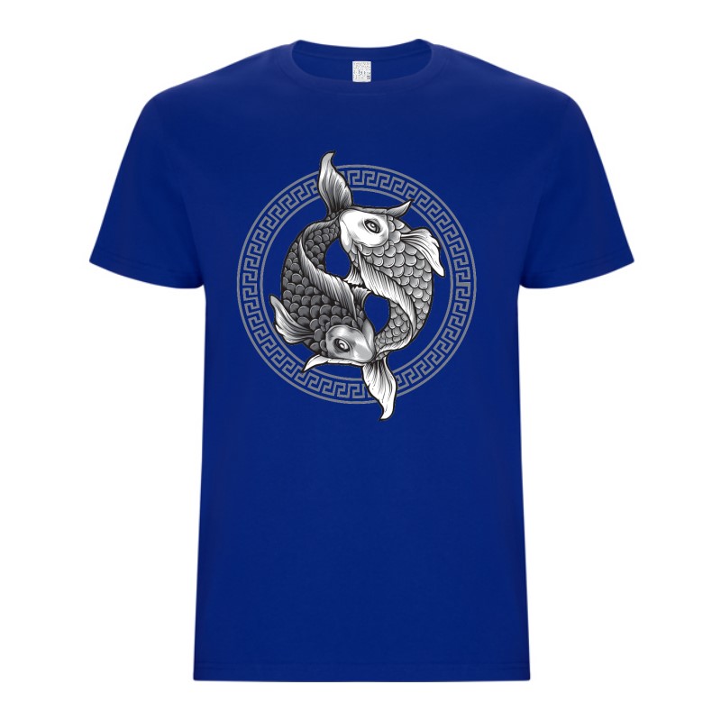 Tricou bărbat - Crapi Yin și Yang