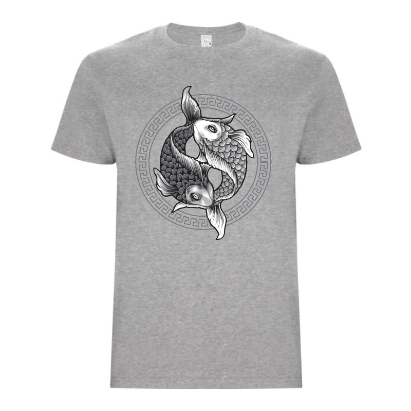 Tricou bărbat - Crapi Yin și Yang