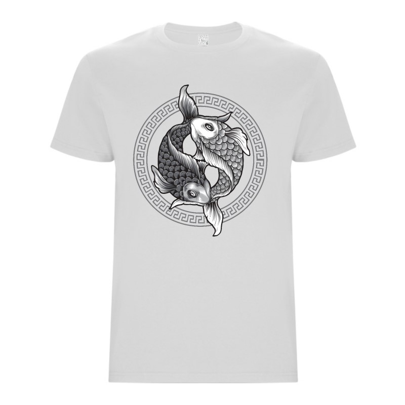 Tricou bărbat - Crapi Yin și Yang