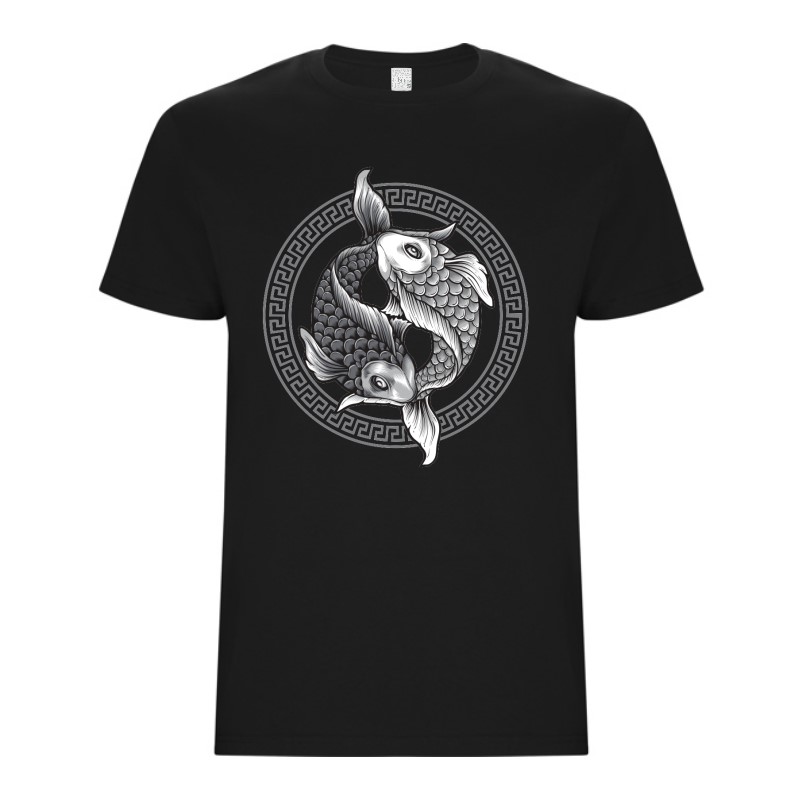 Tricou bărbat - Crapi Yin și Yang