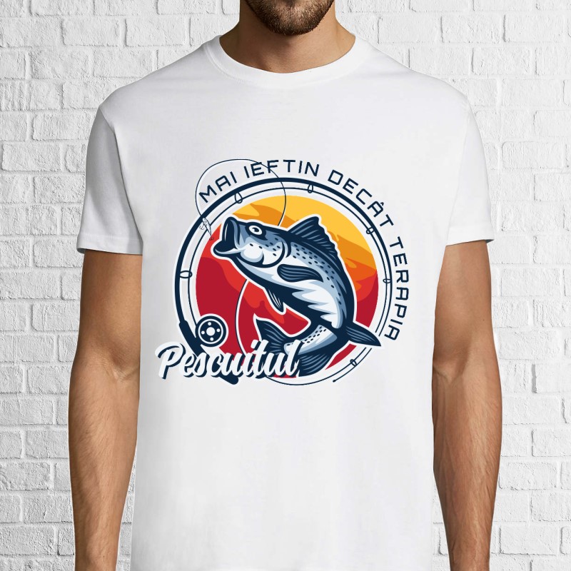 Tricou bărbat - Terapia prin pescuit