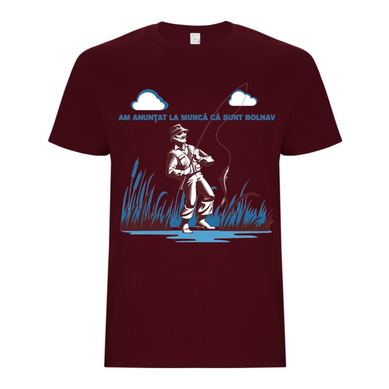 Tricou bărbat - Pescar bolnav