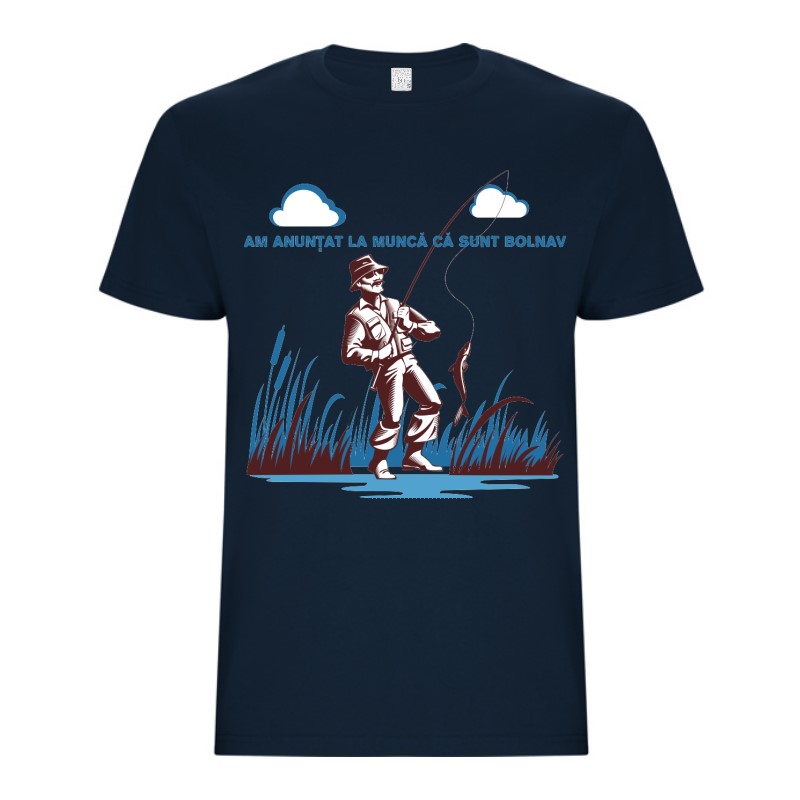 Tricou bărbat - Pescar bolnav