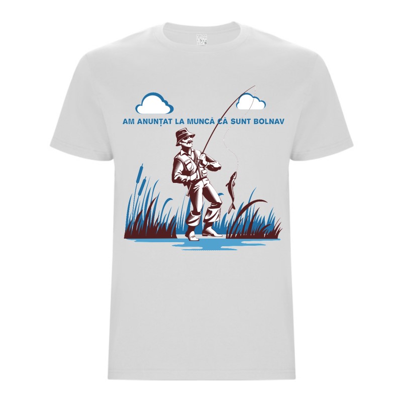 Tricou bărbat - Pescar bolnav