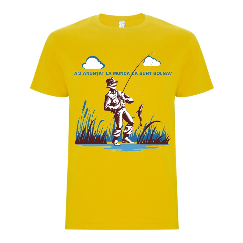 Tricou bărbat - Pescar bolnav