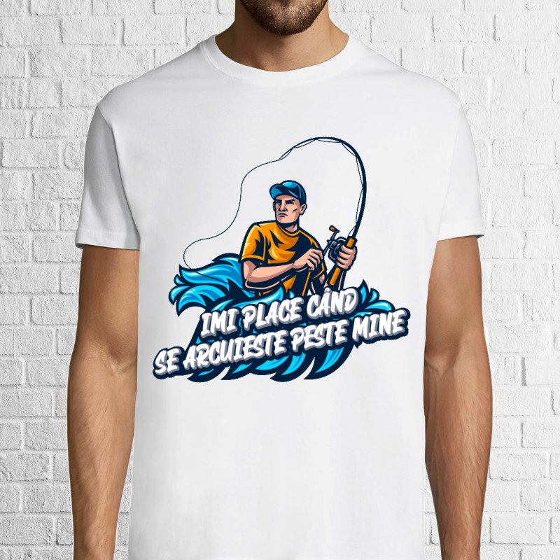 Tricou bărbat - Când se arcuiește