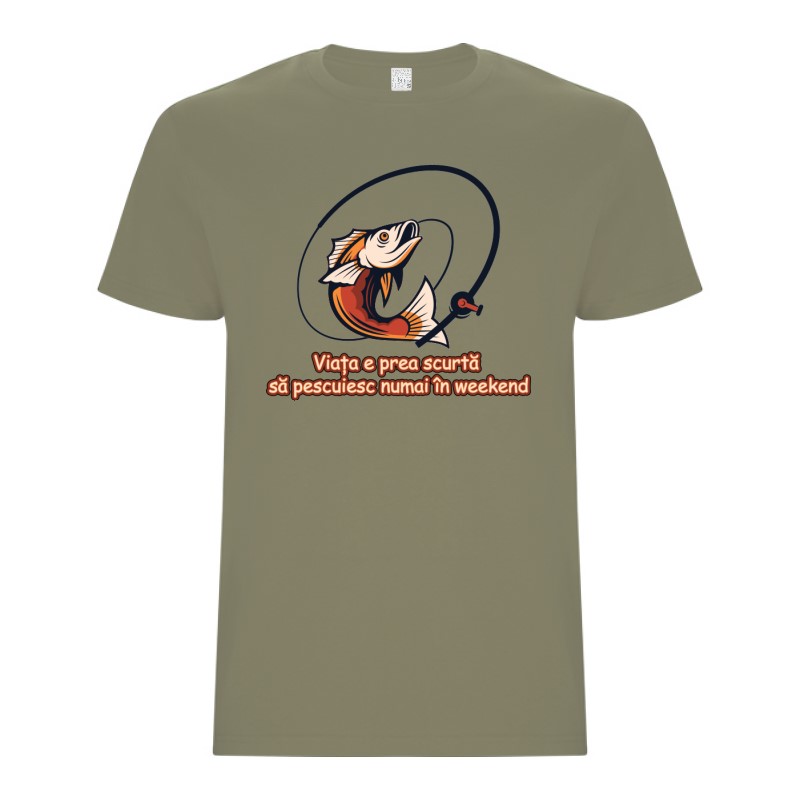 Tricou bărbat - Pescar nu doar în Weekend