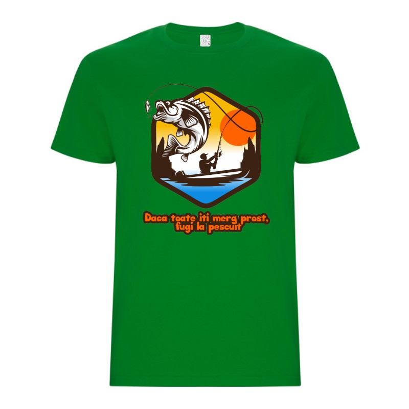 Tricou bărbat - Fugi la pescuit