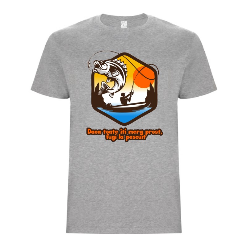 Tricou bărbat - Fugi la pescuit