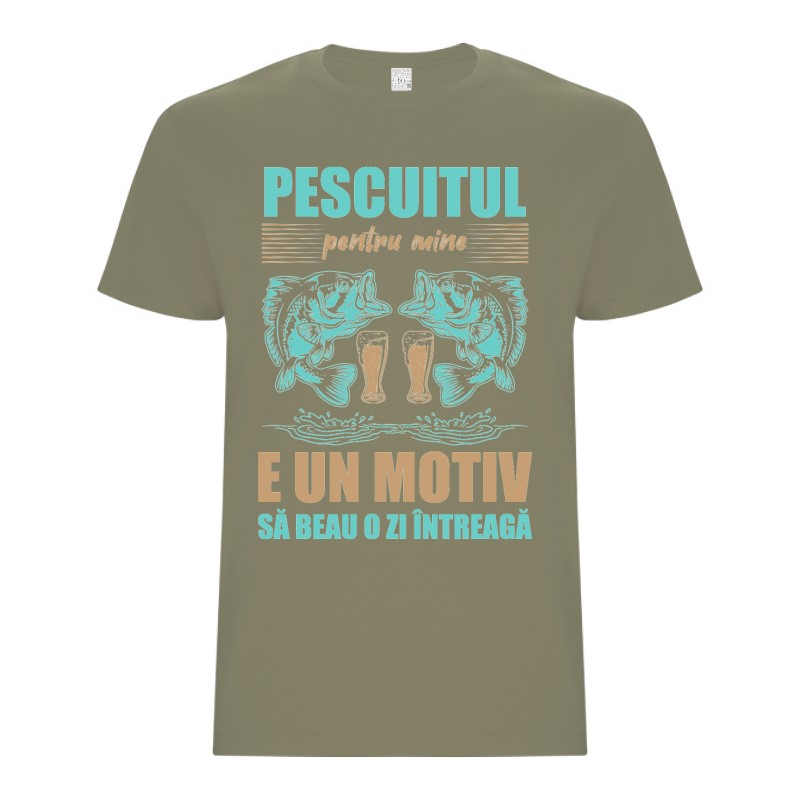 Tricou bărbat - Pescuitul e un motiv