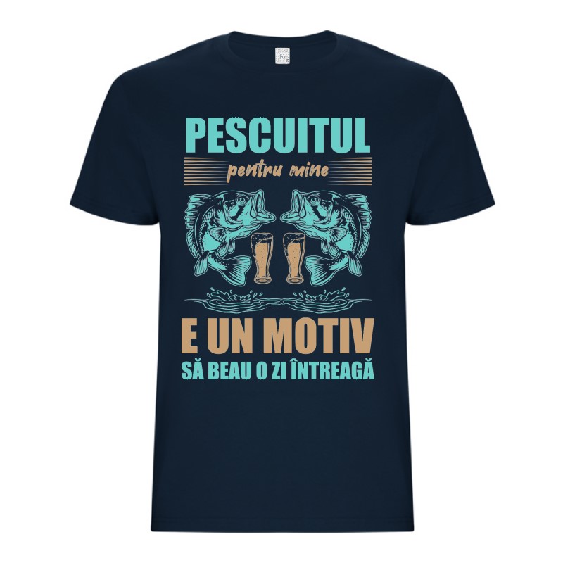 Tricou bărbat - Pescuitul e un motiv