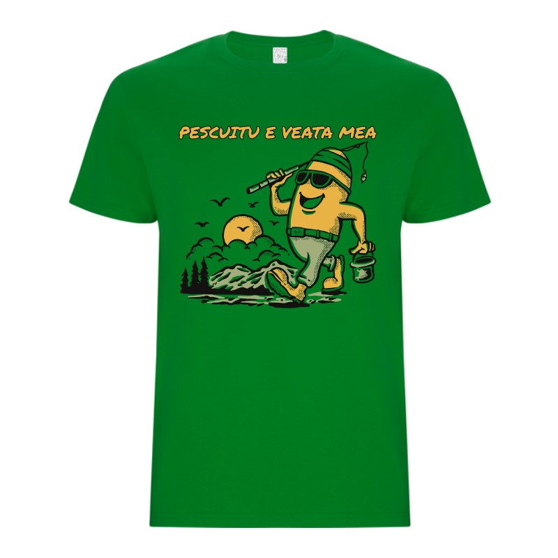 Tricou bărbat - Pescuitu e veata mea