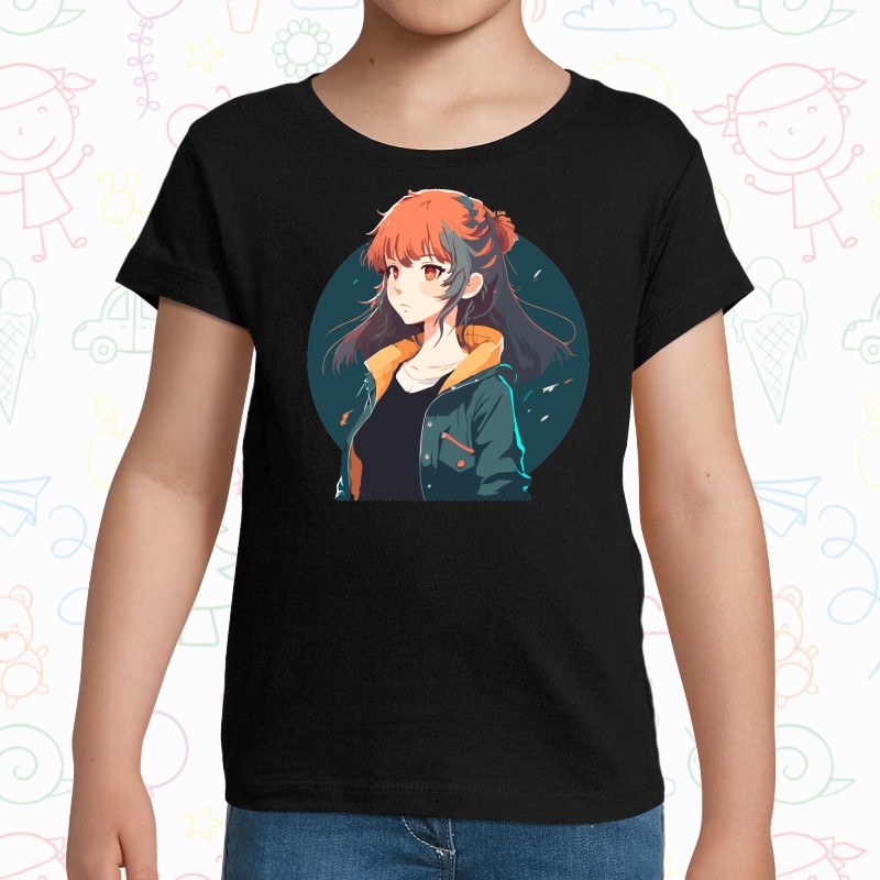 Tricou copii - Cyberpunk Anime