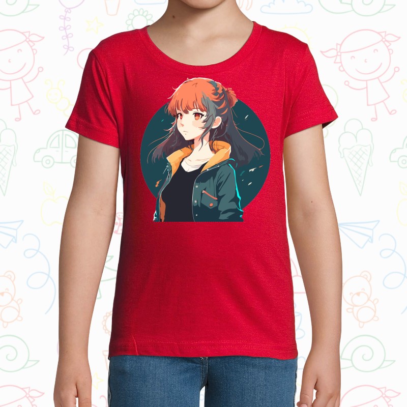 Tricou copii - Cyberpunk Anime