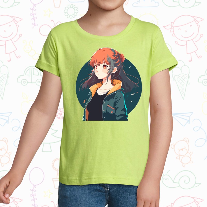 Tricou copii - Cyberpunk Anime