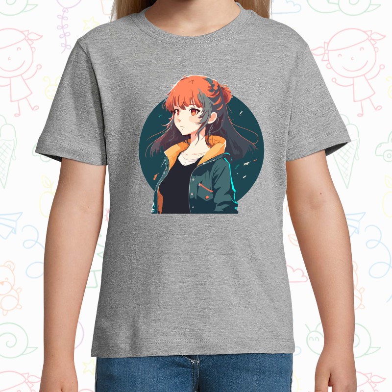 Tricou copii - Cyberpunk Anime