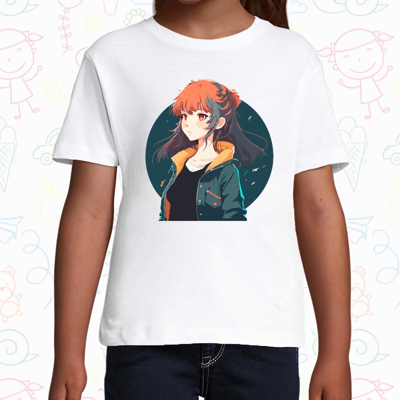 Tricou copii - Cyberpunk Anime