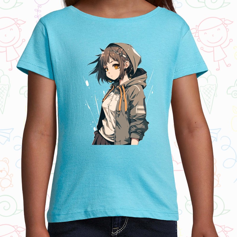 Tricou copil - Cyberpunk Anime