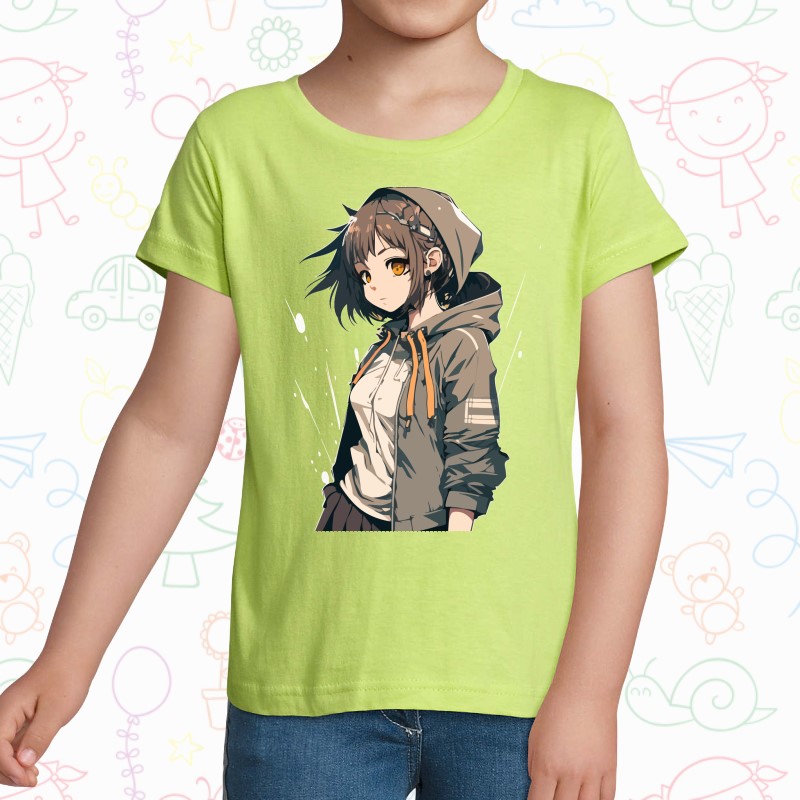 Tricou copil - Cyberpunk Anime