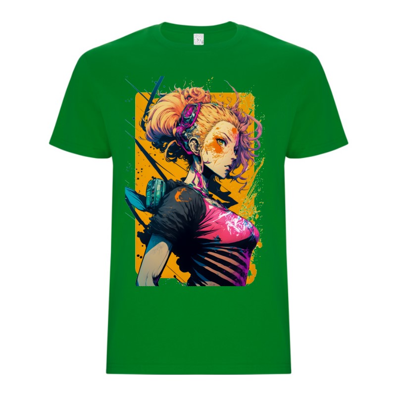 Tricou de bărbat - Cyberpunk Girl