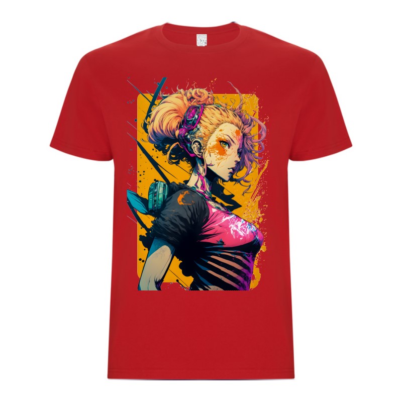 Tricou de bărbat - Cyberpunk Girl