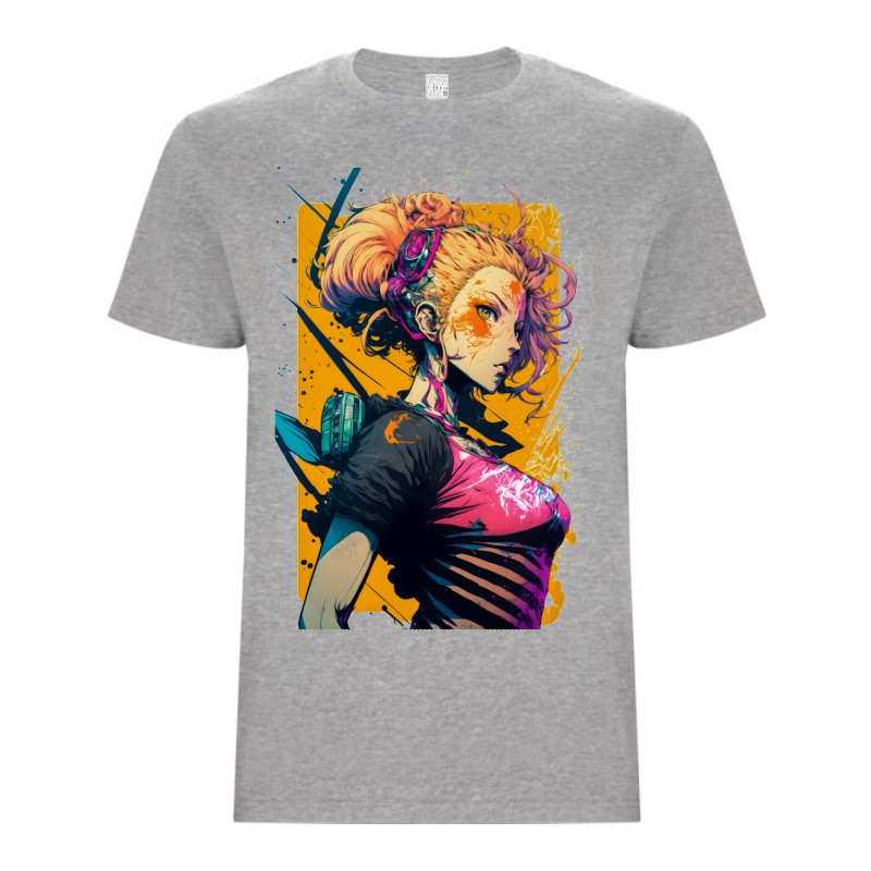 Tricou de bărbat - Cyberpunk Girl