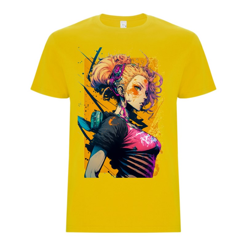 Tricou de bărbat - Cyberpunk Girl