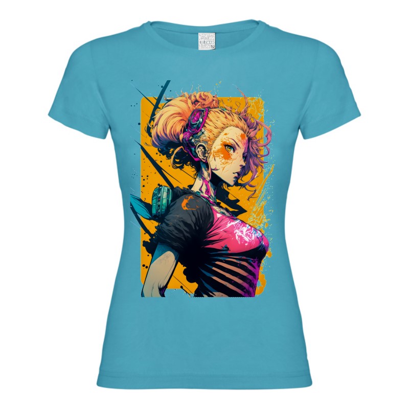 Tricou de damă - Cyberpunk Girl