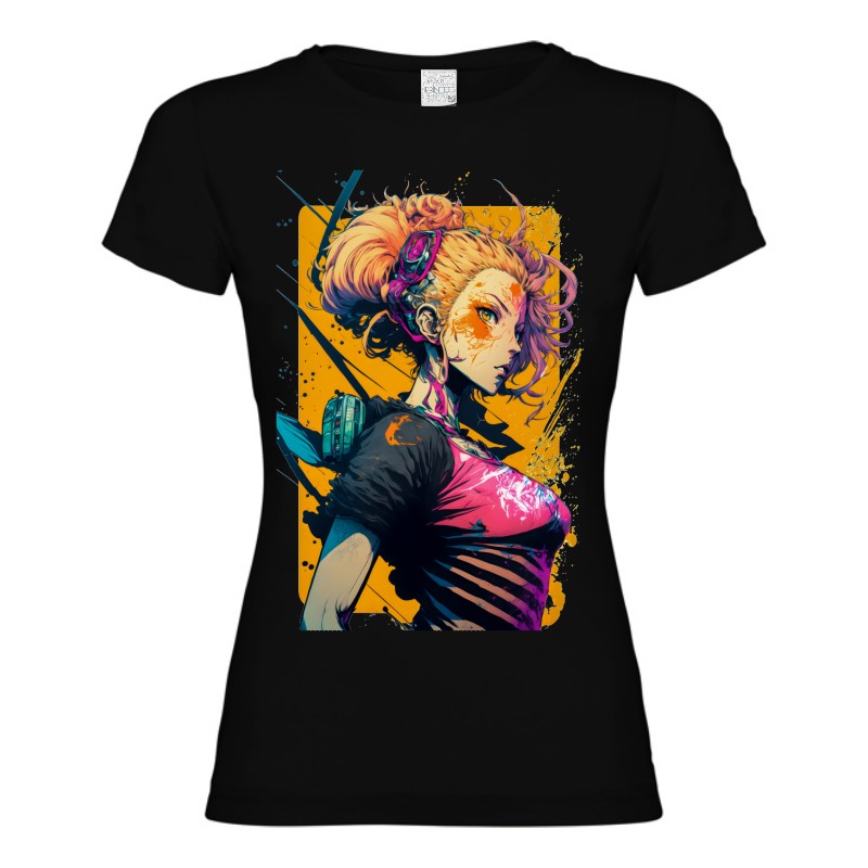 Tricou de damă - Cyberpunk Girl