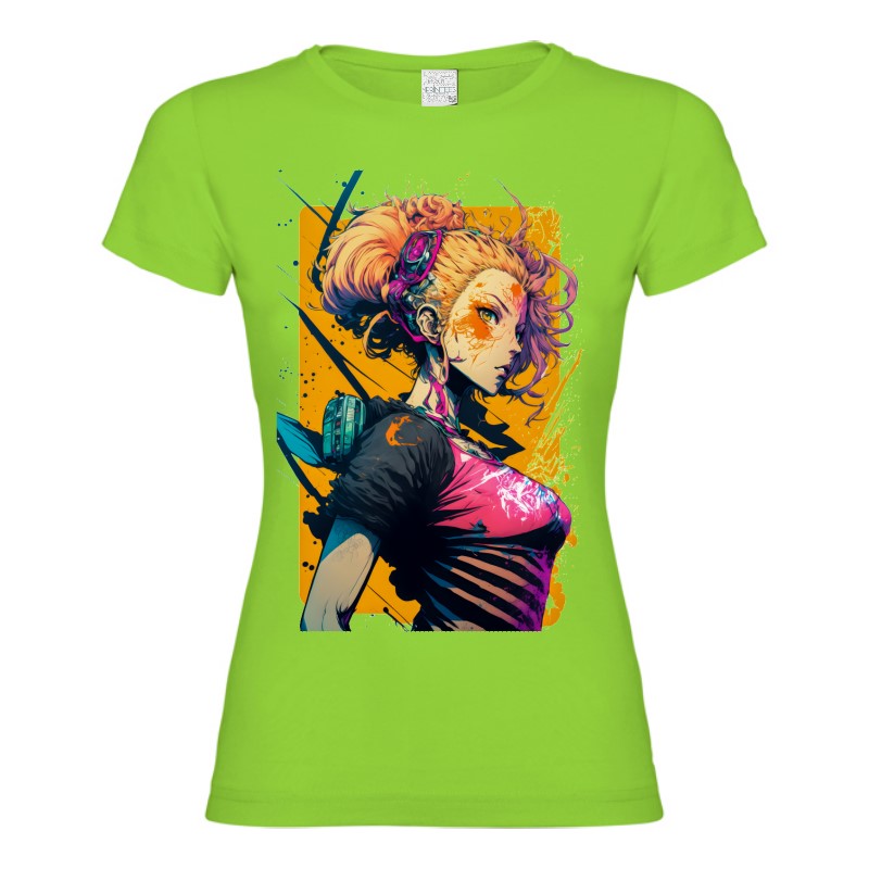Tricou de damă - Cyberpunk Girl