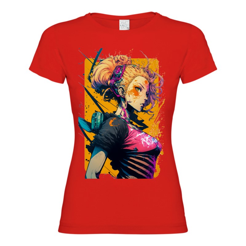 Tricou de damă - Cyberpunk Girl