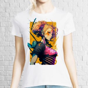 Tricou de damă - Cyberpunk Girl