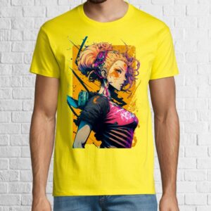 Tricou de bărbat - Cyberpunk Girl