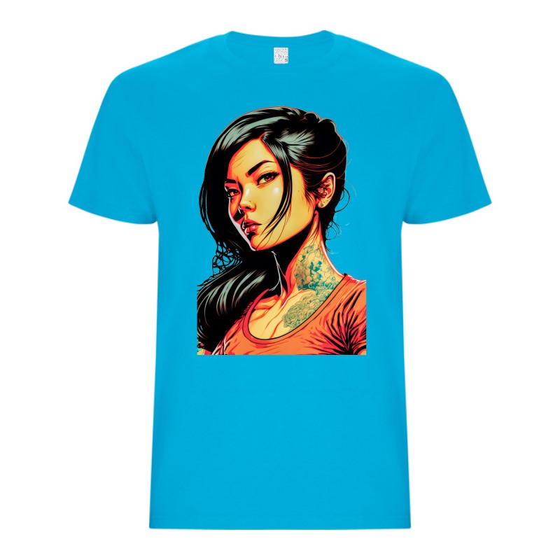 Tricou bărbat - Cyberpunk Girl