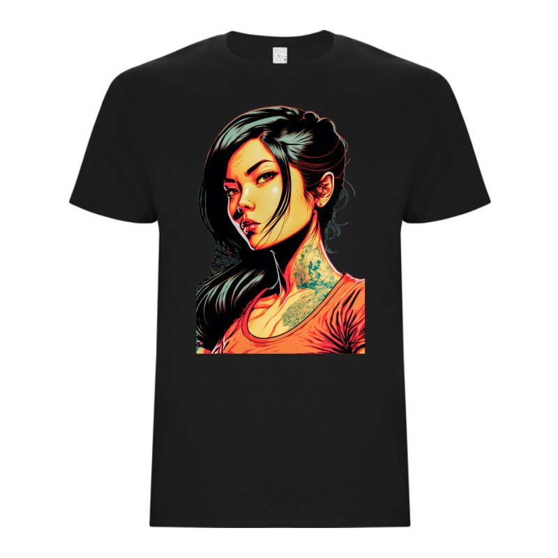 Tricou bărbat - Cyberpunk Girl