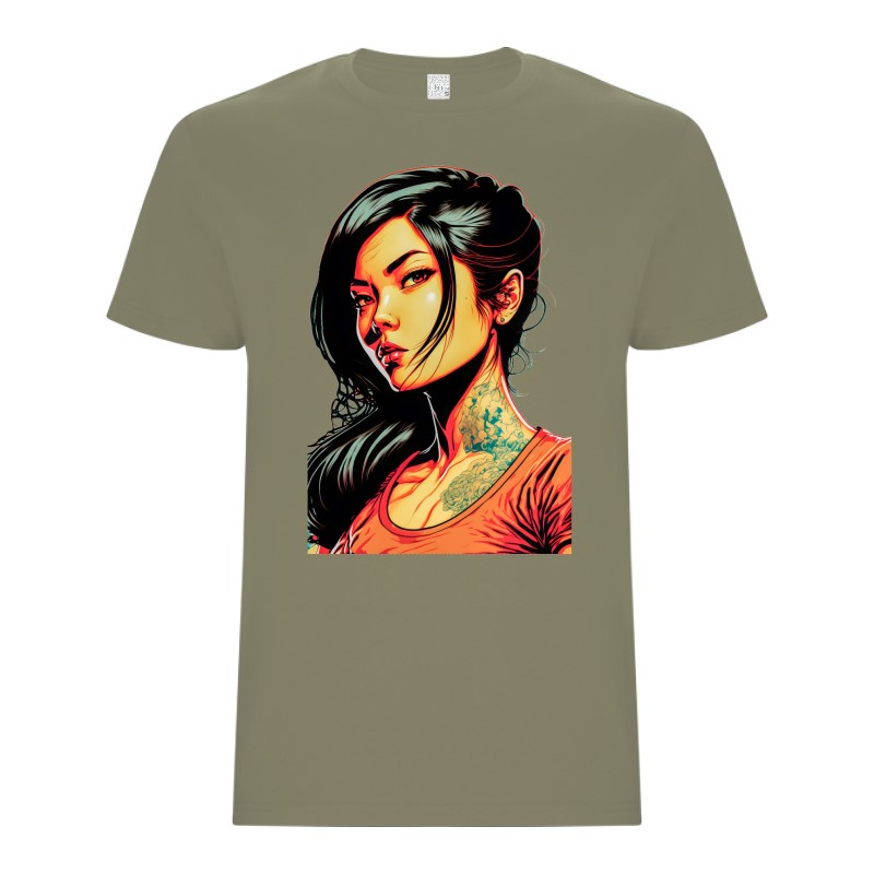 Tricou bărbat - Cyberpunk Girl