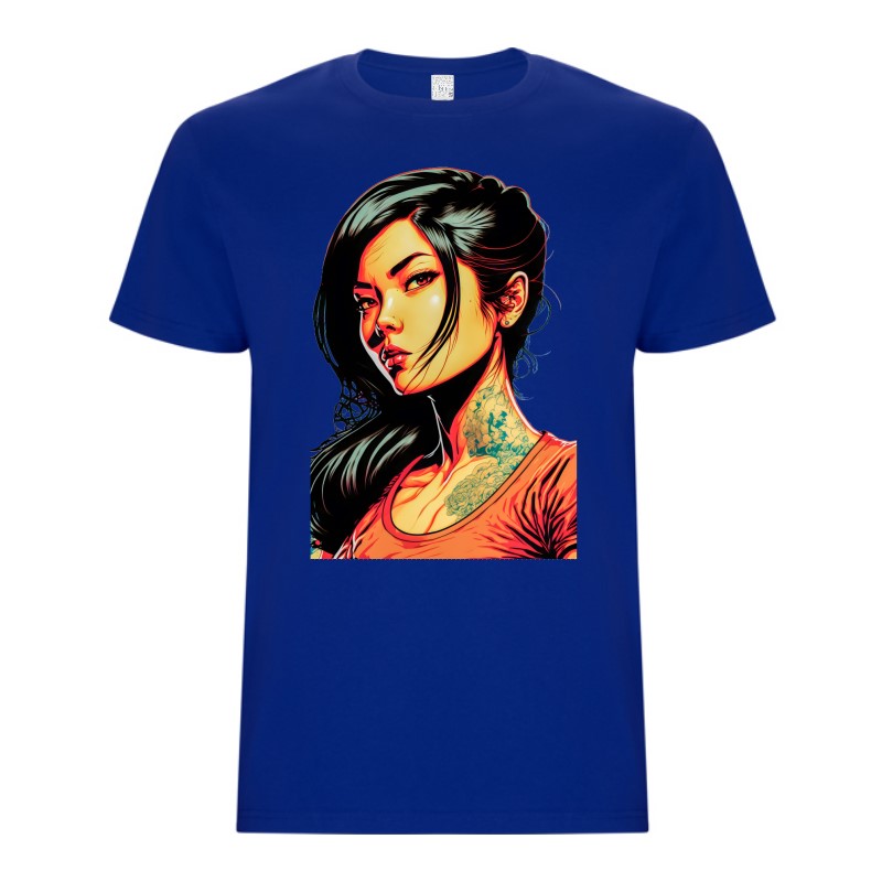 Tricou bărbat - Cyberpunk Girl